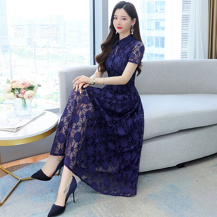 即出荷 レース ワンピース ドレス