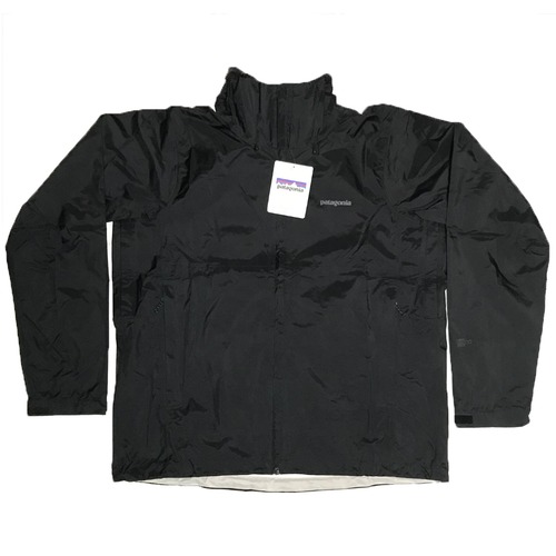 Patagonia パタゴニア US トレントシェルジャケット 防水性 透湿性 XL BK ブラック 黒