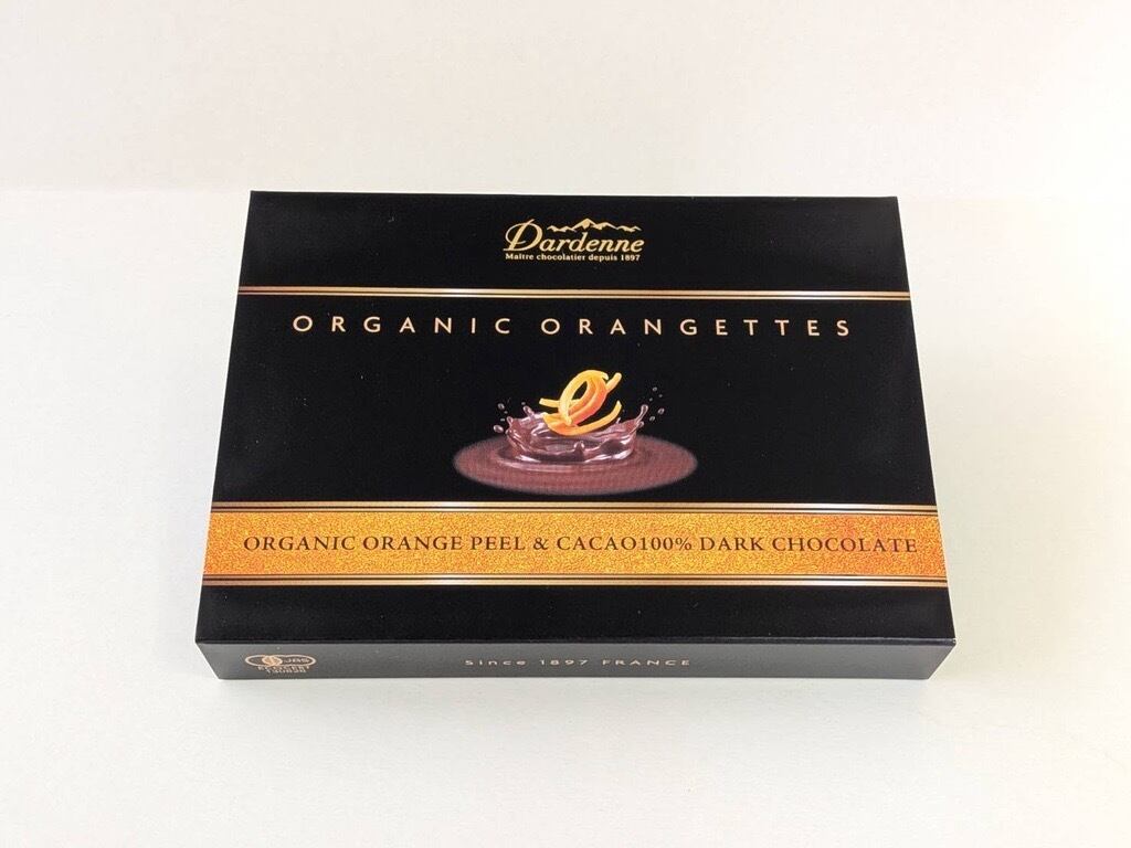 数量限定】ダーデン 有機オランジェット カカオ100％ 60g