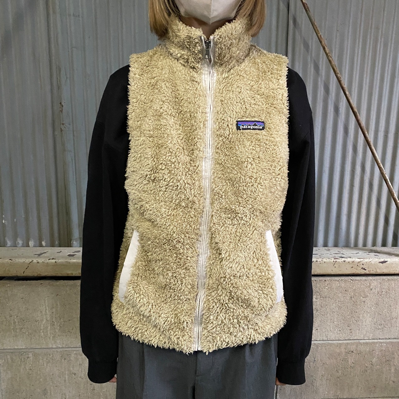 ロスガトス フリース ベスト レディース S 古着 19年製 Patagonia ハイ 
