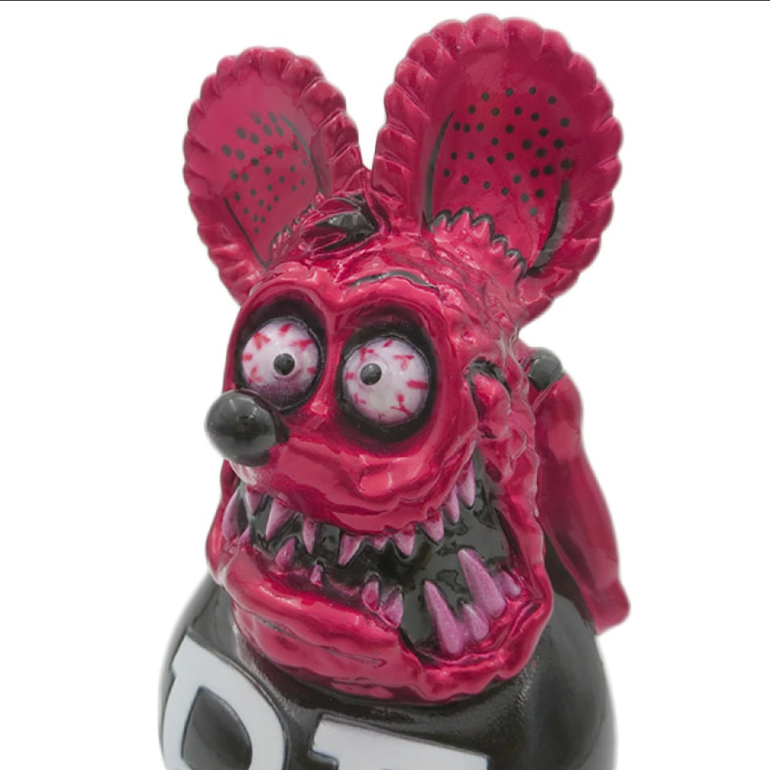 【 Rat Fink ラットフィンク 】WACKY WOBBLER 『 gemini collectibles METALLIC FINK EXCLUSIVE 』メタリックレッド メタリックフィンク エクスクル / FUNKO / ファンコ / ボビングヘッド 〚アメリカン雑貨 アメトイ〛