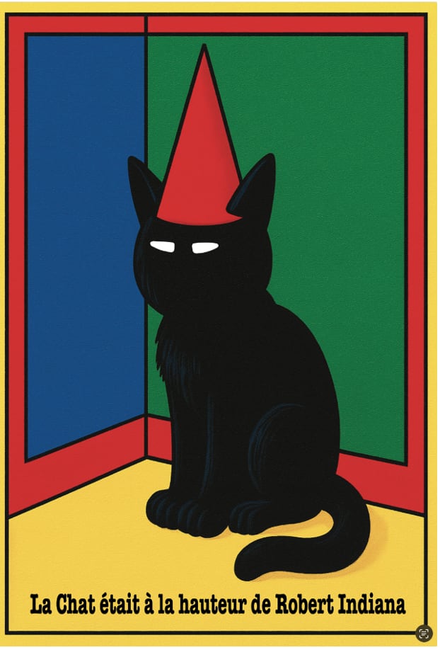 Le Chat/George Bayer「Le Chat Robert Indiana 3/3」