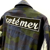 リメイクミリタリージャケットMAKEOVER MILITARY JACKET【mJK02】