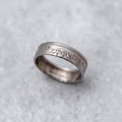 イギリス 6ペンス コインリング|UNITED KINGDOM 6PENCE COINRING