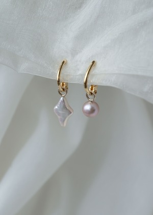 Charm -White Star Pearl-