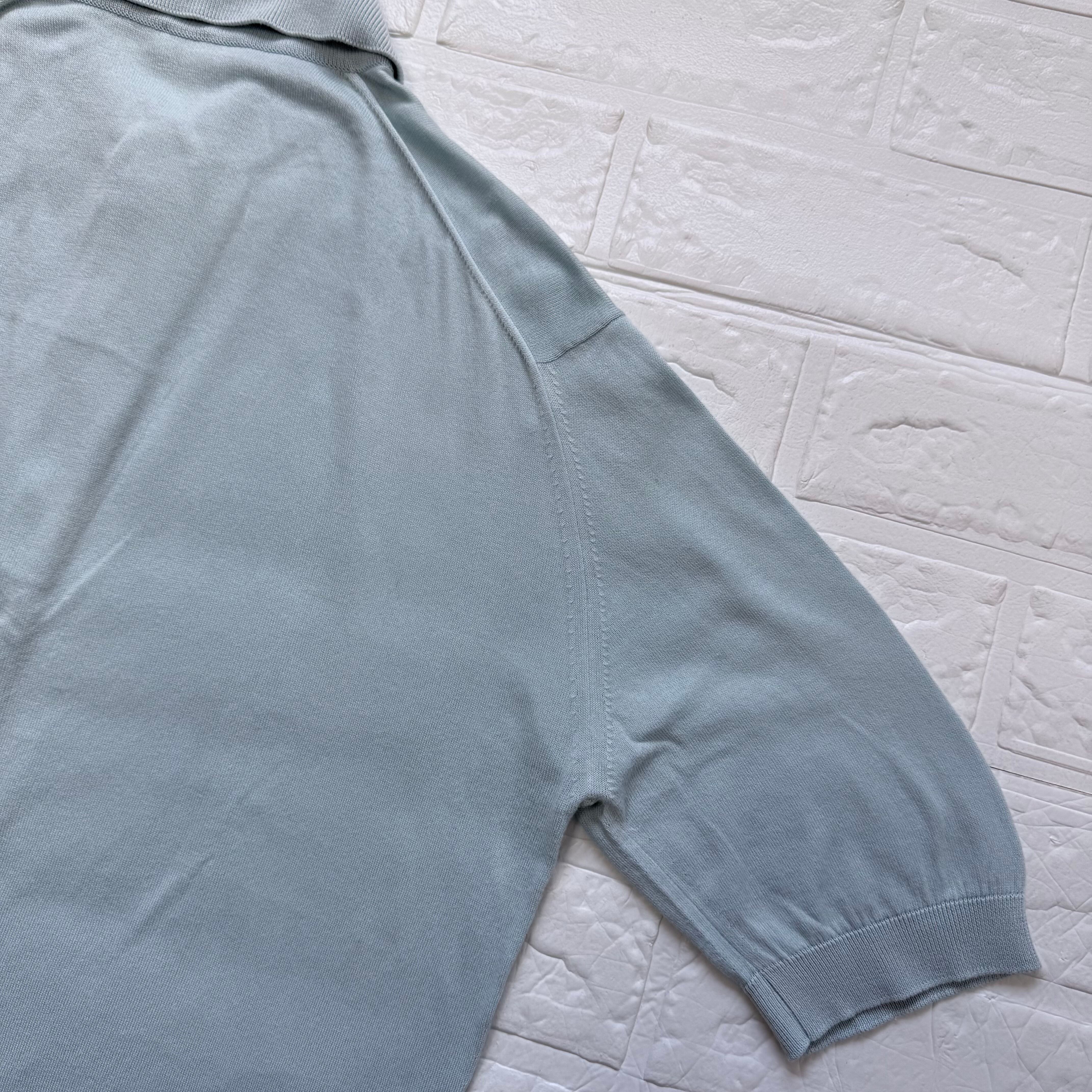 JOHN SMEDLEY 30ゲージ シーアイランドコットン 半袖 ニットポロシャツ