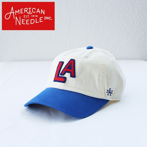 【an-smu714a-los】ANGELS BASEBALL CAP LA ANGELS CAP ロサンゼルス エンゼルス ベースボールキャップ マイナーリーグ ストラップバックキャップ 6パネル バイカラー