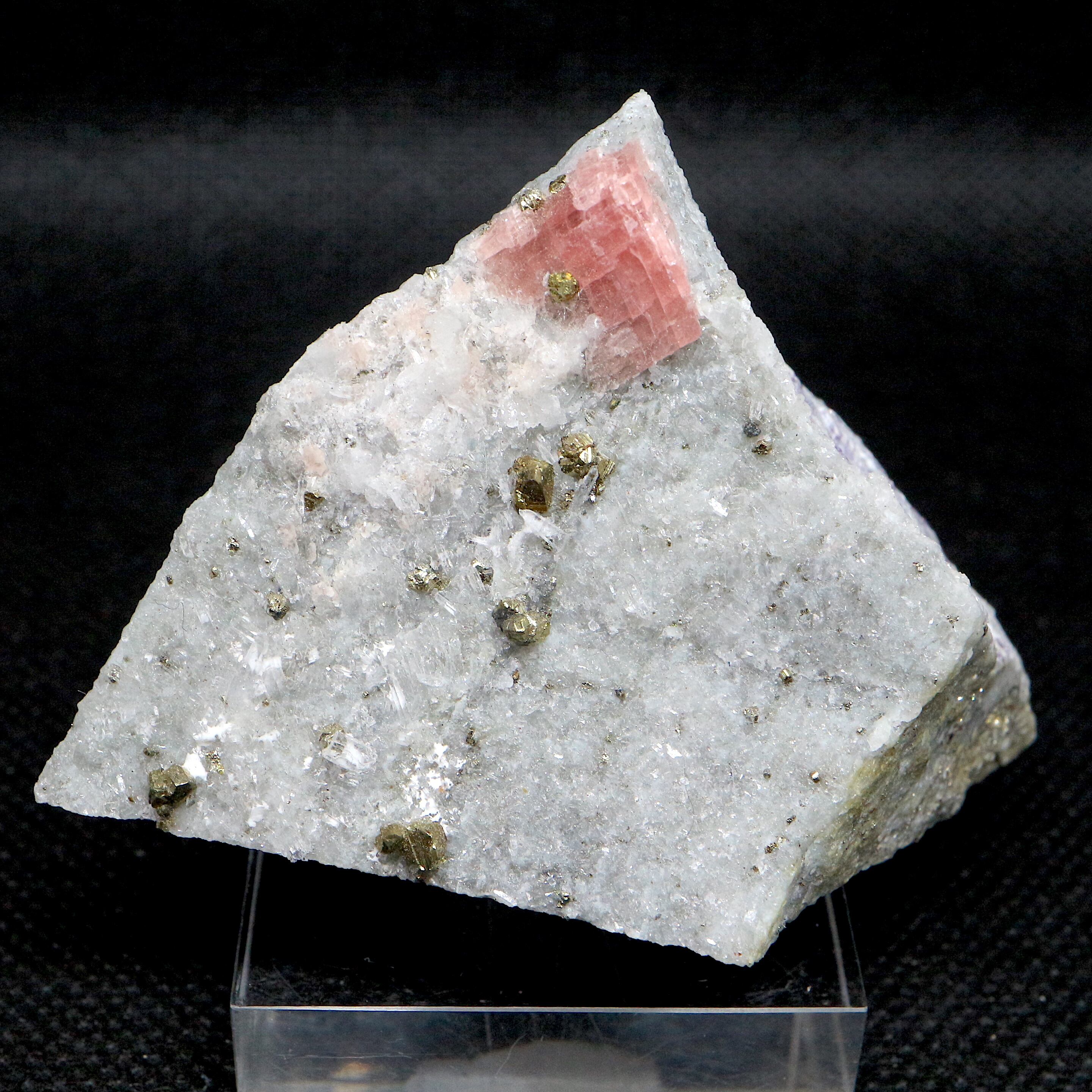 インカローズ ロードクロサイト 原石 天然石 鳥 動物 置物 鉱物 鉱石 B42