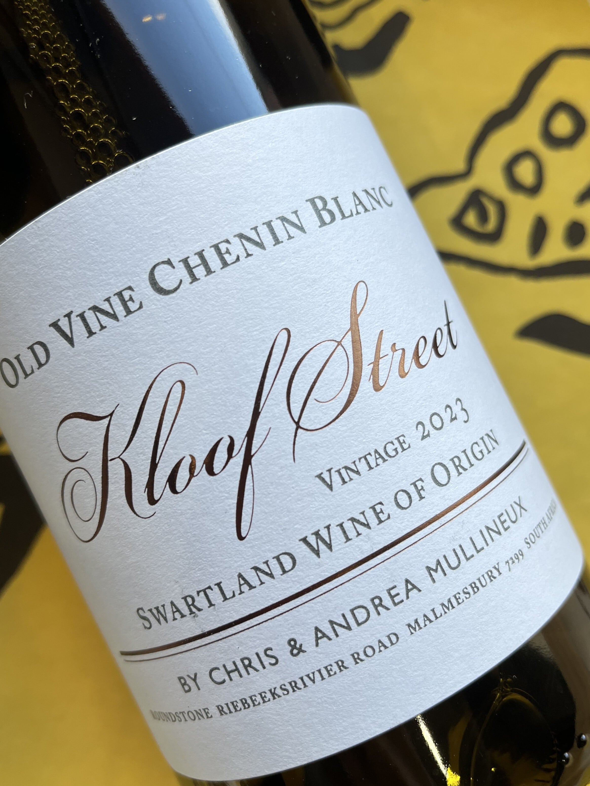 クルーフ・ストリート オールド・ヴァイン シュナン・ブラン　2024　マリヌー　白ワイン