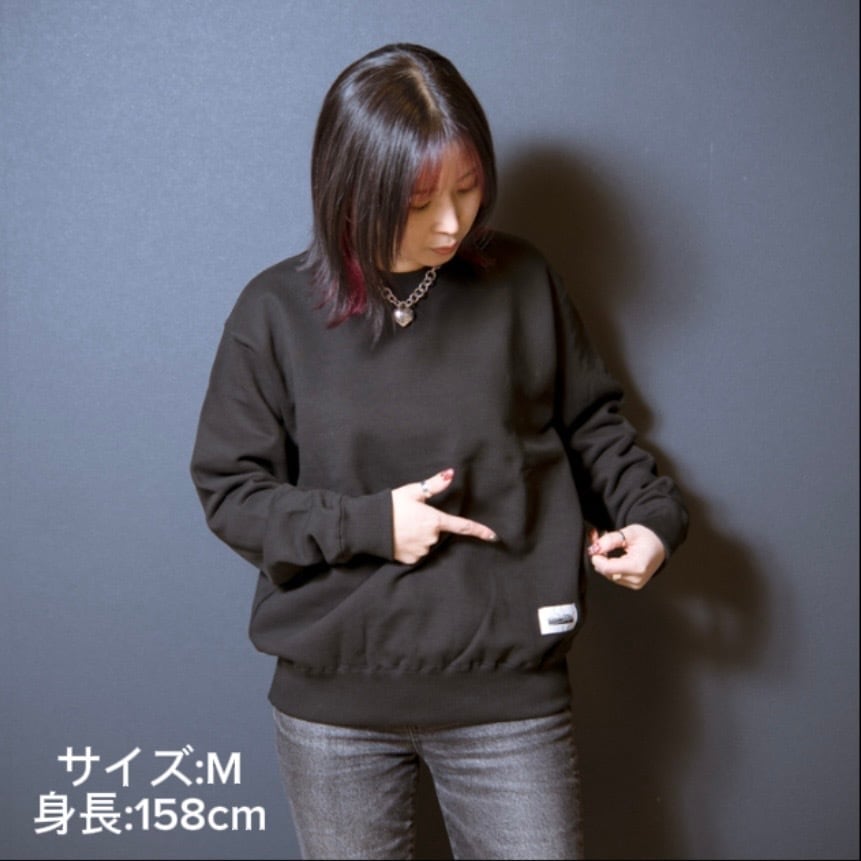 図柄ロゴスウェット