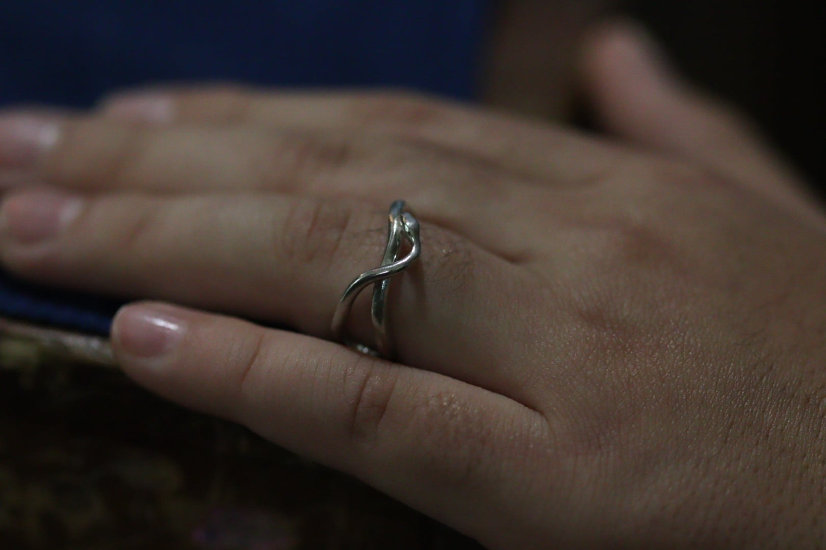 イヤーカフリングhabu/ slim /銀 | アトリエひと匙