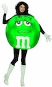 M&M's グリーンポンチョ  大人用 コスチューム ハロウィン コスプレ 衣装 グッズ