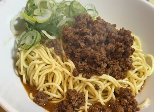 汁なし担々麺【群馬県産小麦パツポキ麺】