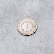 ユーゴスラビア 1ディナール コインリング|YUGOSLAVIA 1DINAR COINRING