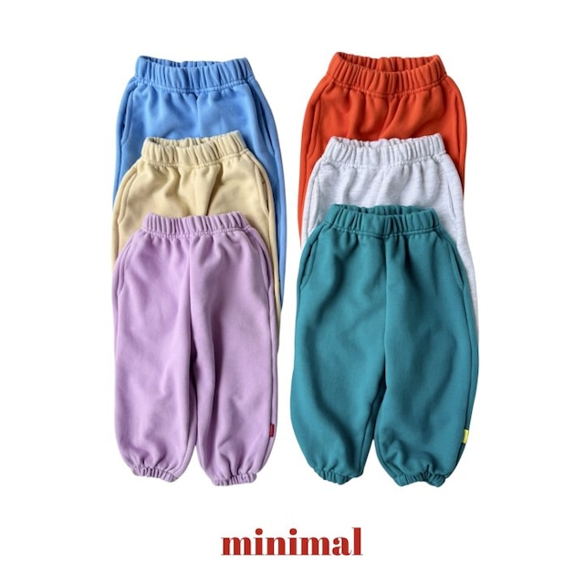【取寄】minimal|hot six jogger pants (mom)|ホットシックスジョガーパンツ(ママ)|FREE|adult|26 spring