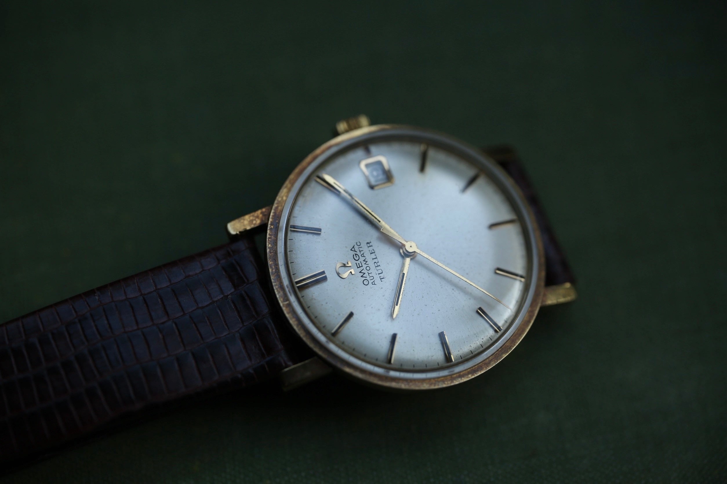 OMEGA】 1965年製 オメガ ノンネーム TURLER(チューラー)別注 18金無垢