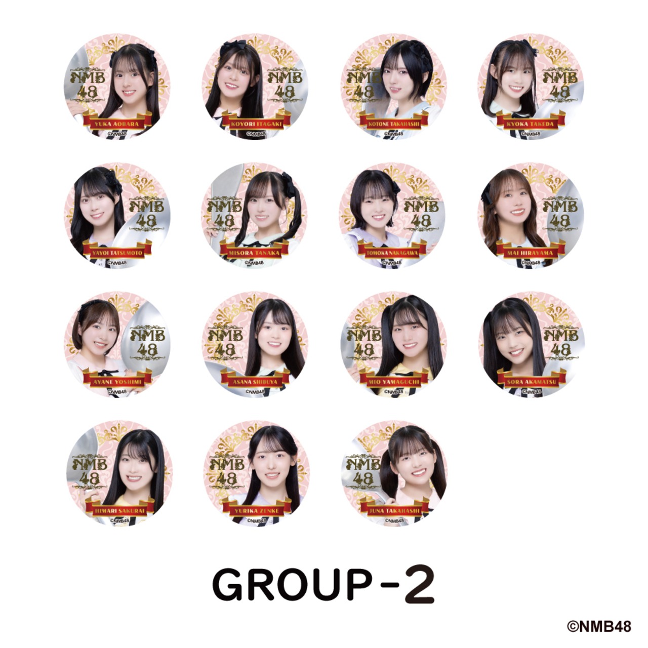 NMB48 × good spoon トレーディング缶バッジ 【グループ1・2・3】