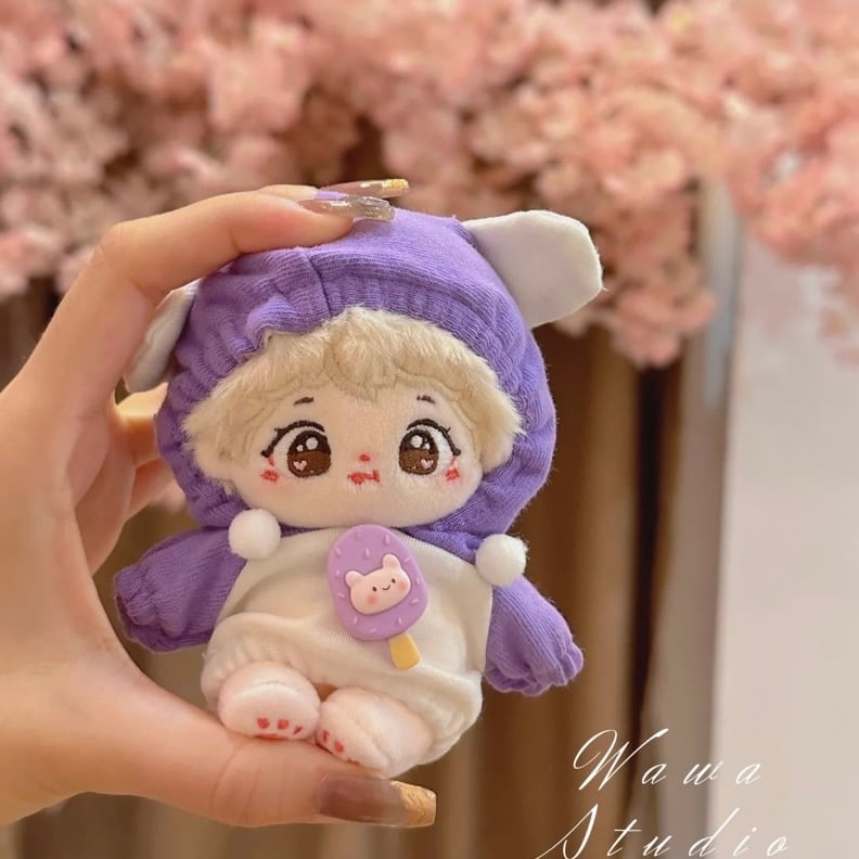 15cmぬい服】アイスキャンディロンパース 15cm着せ替えぬいぐるみ用