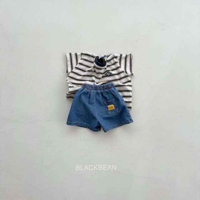 《送料無料》プレイデニムパンツ：kids【blackbean】※お取り寄せ