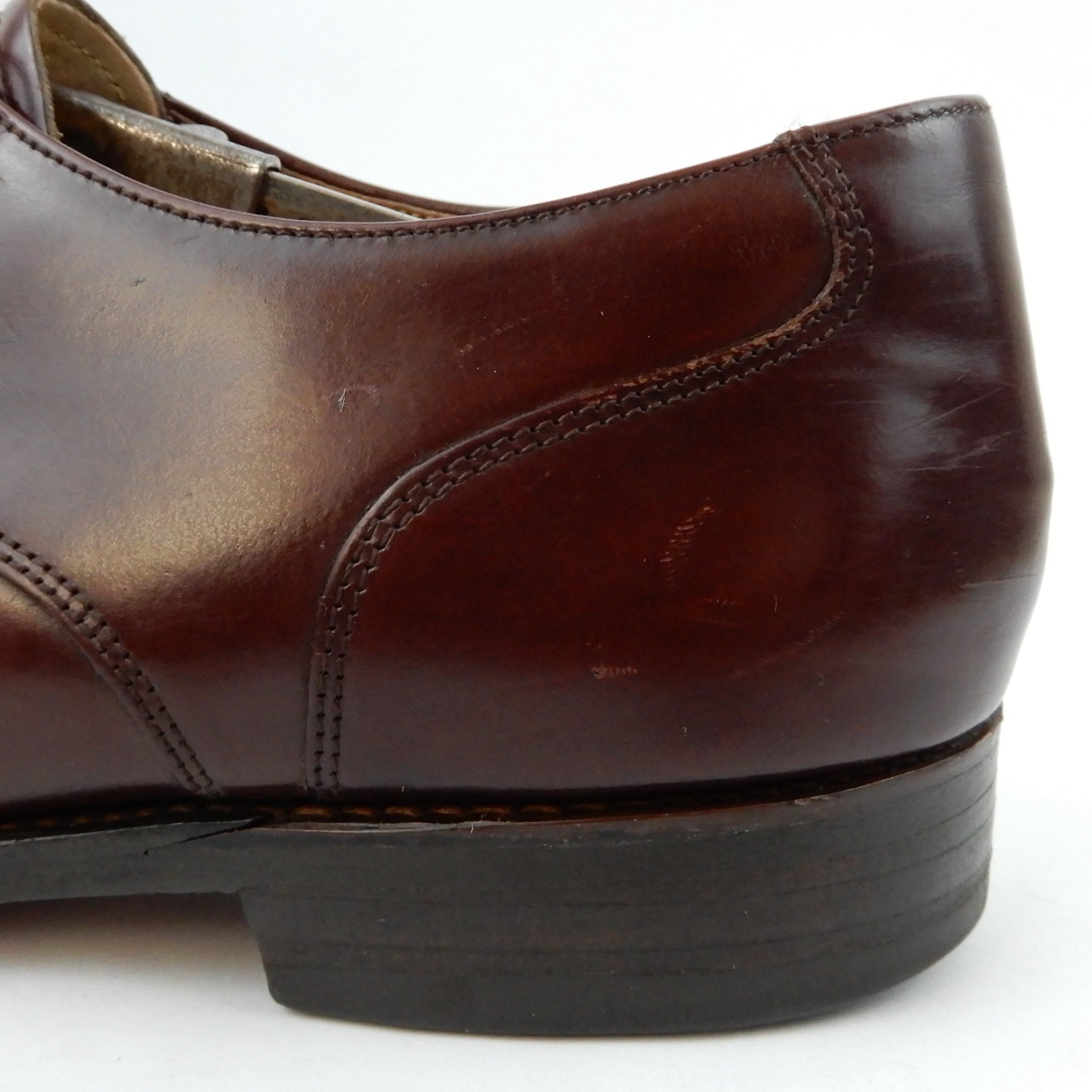 BOSTONIAN Crown Windsor Cap Toe Shoes 1990s US8.0D | Loki Vintage&Used
