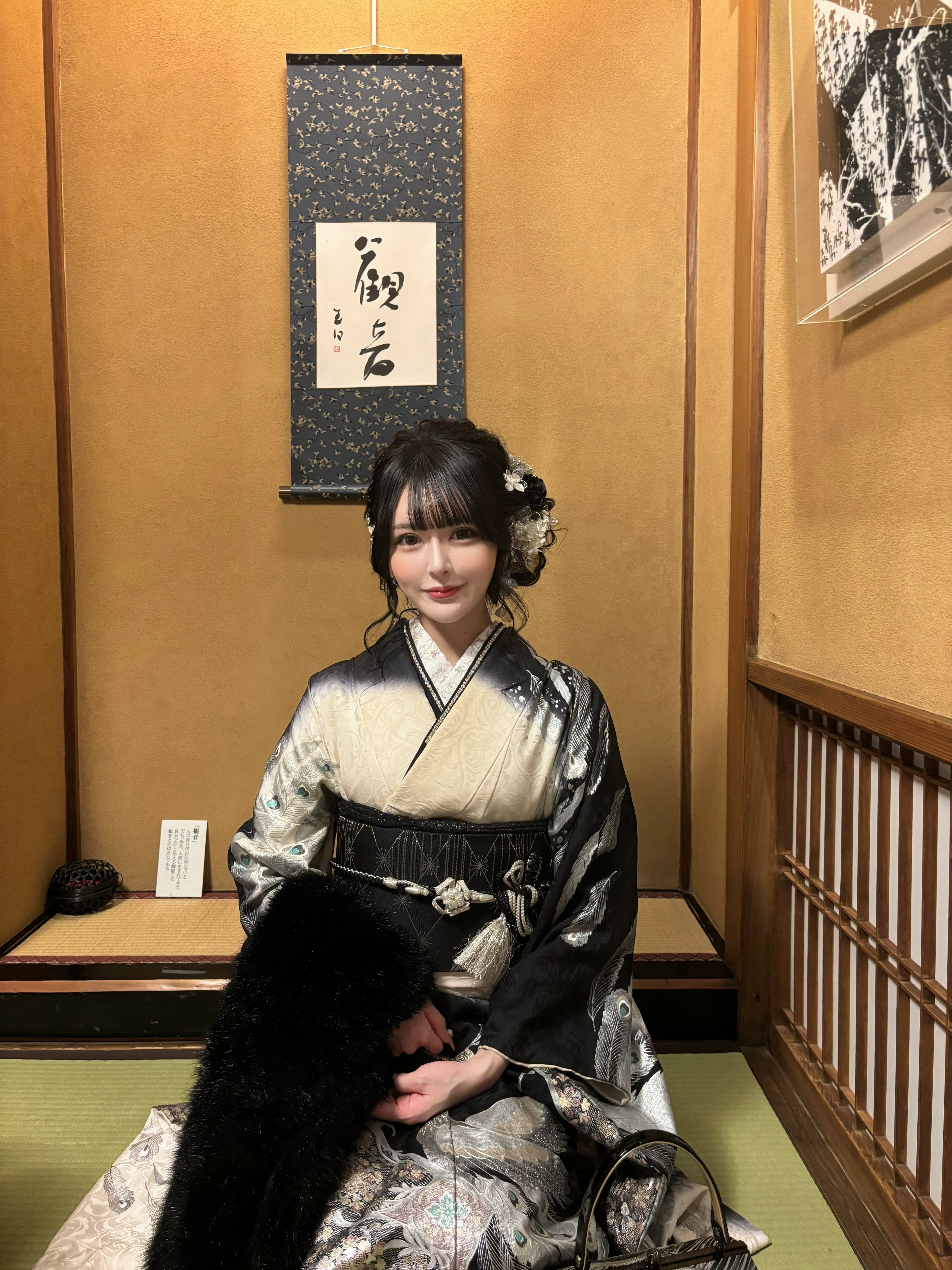10 Hanakanzashi original monotone special arrange | Hanakanzashi