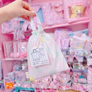 【A1】30-15持ち手付き巾着袋（コップ袋）