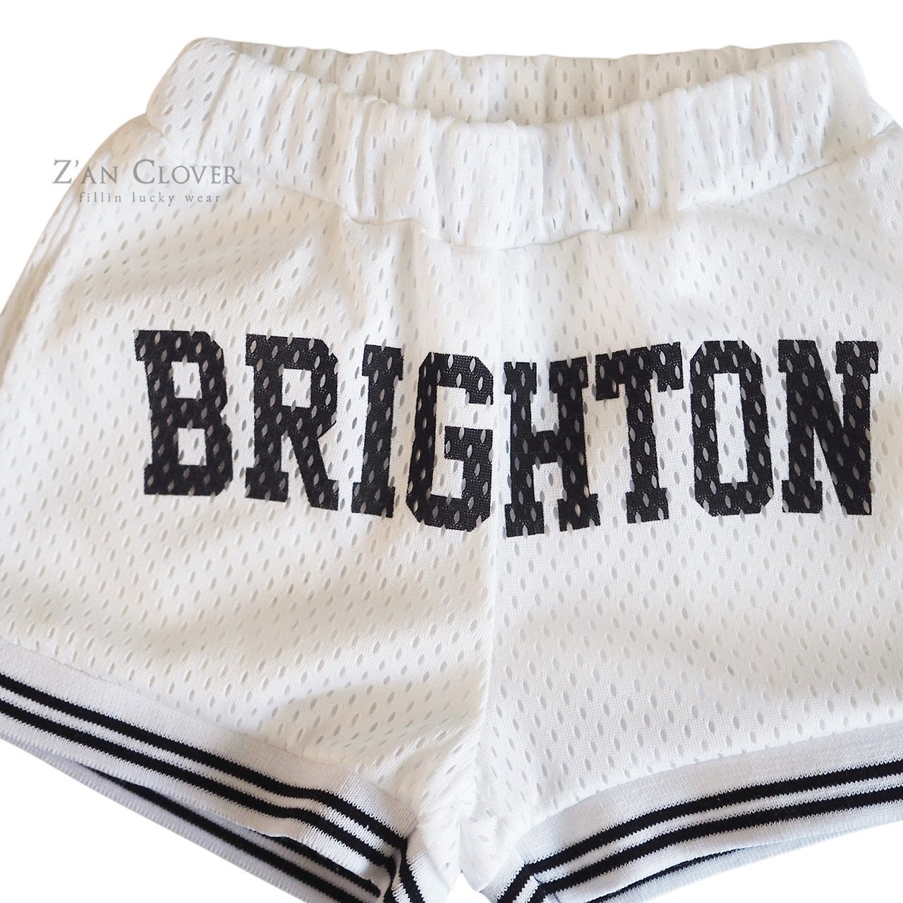 [Z’AN CLOVER] Mesh Brighton Shorts / [지안클로버] 메쉬브라이튼쇼츠