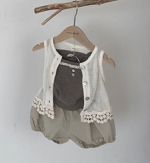 ⭐︎即納⭐︎[nunubiel-kids] net vest