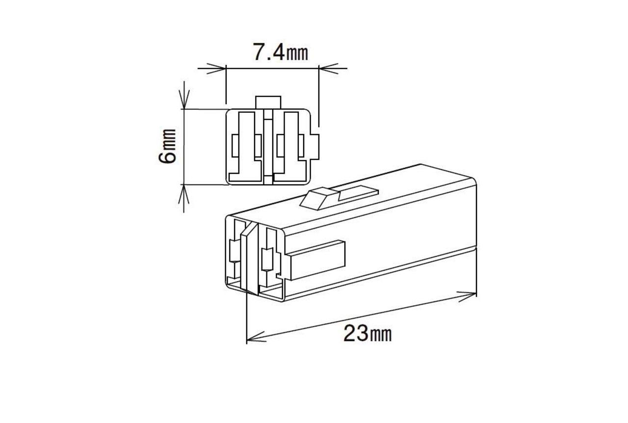 ポッシュフェイス(POSH FAITH) バイク用品 ウインカー変換カプラー カワサキコネクター式 シングル球 091077