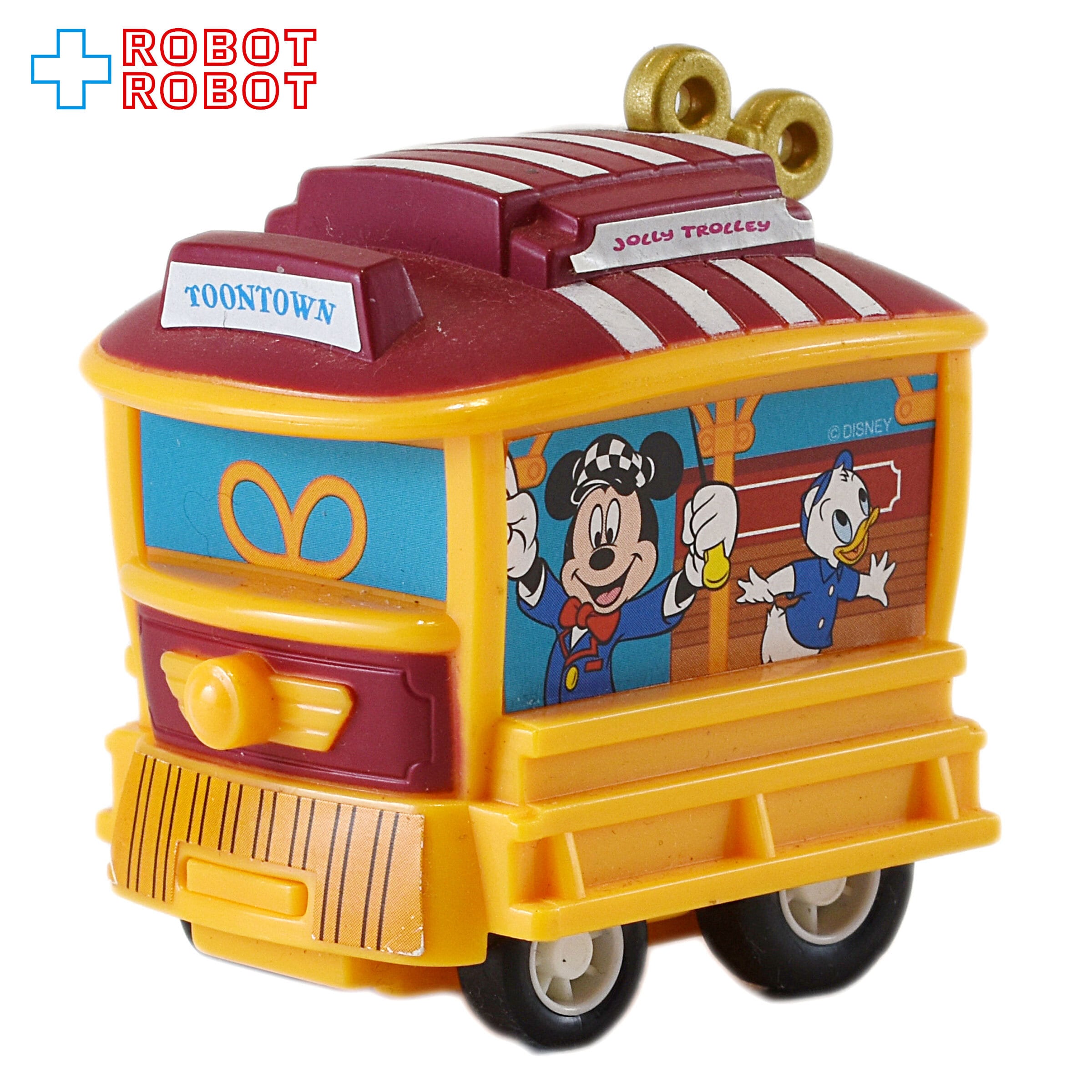 TDL 東京ディズニーランド ジョリートロリー プルバック走行 カプセル