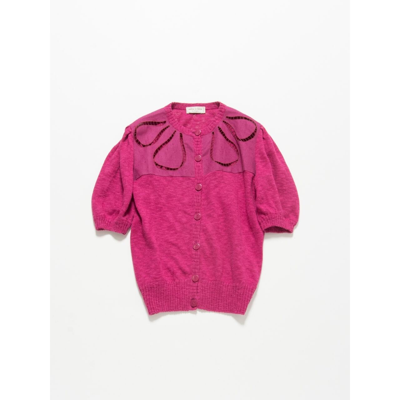 【mila schon】Made in Italy linen-cotton knit cardigan(ミラショーン イタリア製リネンコットンカーディガン)3b