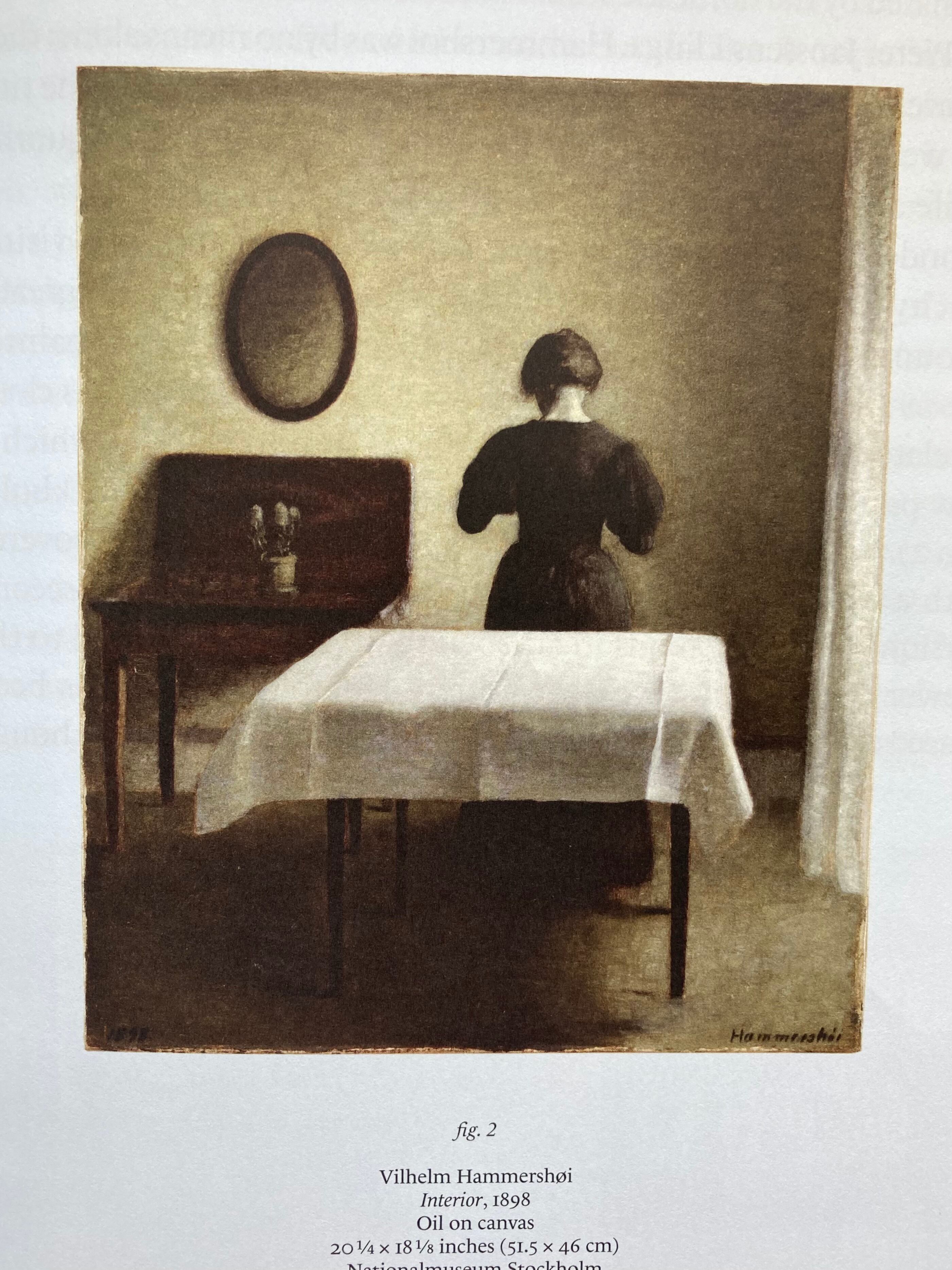 Silence」 Vilhelm Hammershøi ヴィルヘルム・ハマスホイ | Hum