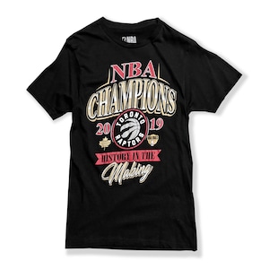 Toronto Raptors -2019 NBA Champions- Printed T-Shirt. NBA