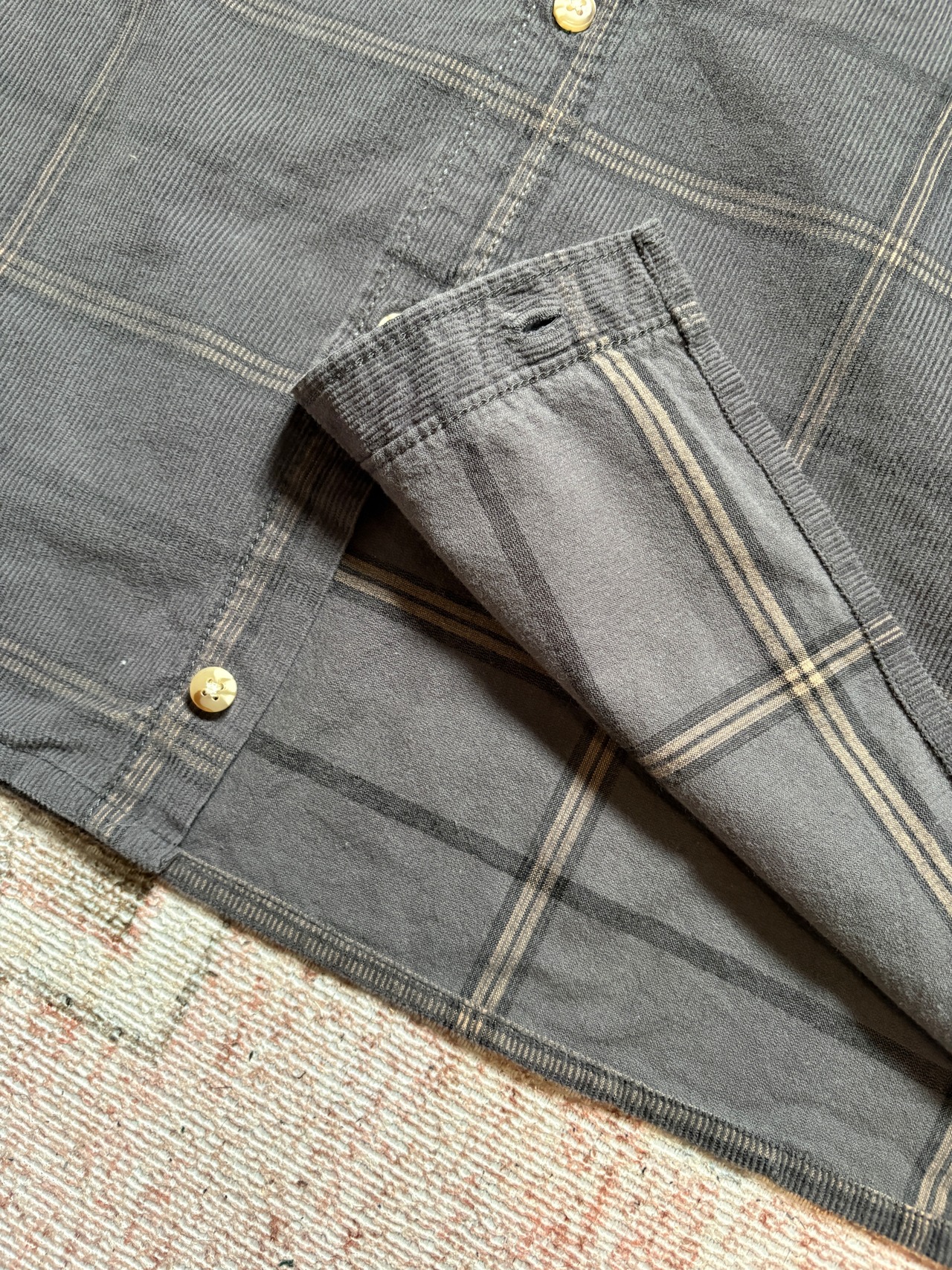 george / corduroy check shirts