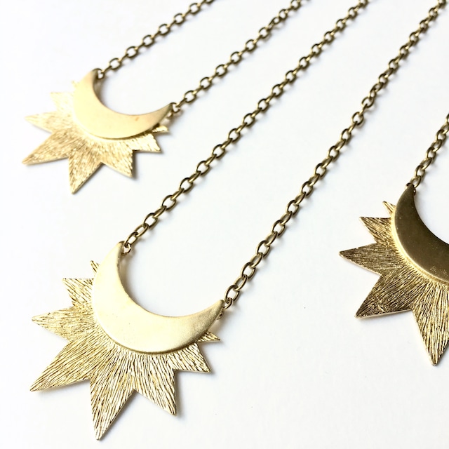 Shining Moon Necklace NC-011