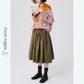 【3color】風と遊ぶ三角タッセルマフラー 《P0275》