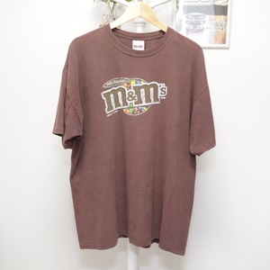 Character Front Print T-Shirt Brown