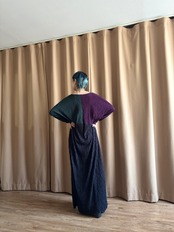 MADE IN U.S.A. ethnic design maxi dress-4496-1