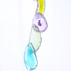 Clear Rainbow 15 - アゲートヒーリングチャイム / Agate Sun Catcher Wind Chime 499