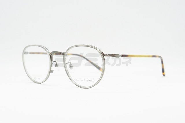 LAGUNAMOON メガネ LM-1051 Col.3 クラウンパント セル巻き ラグナムーン 正規品-2枚目