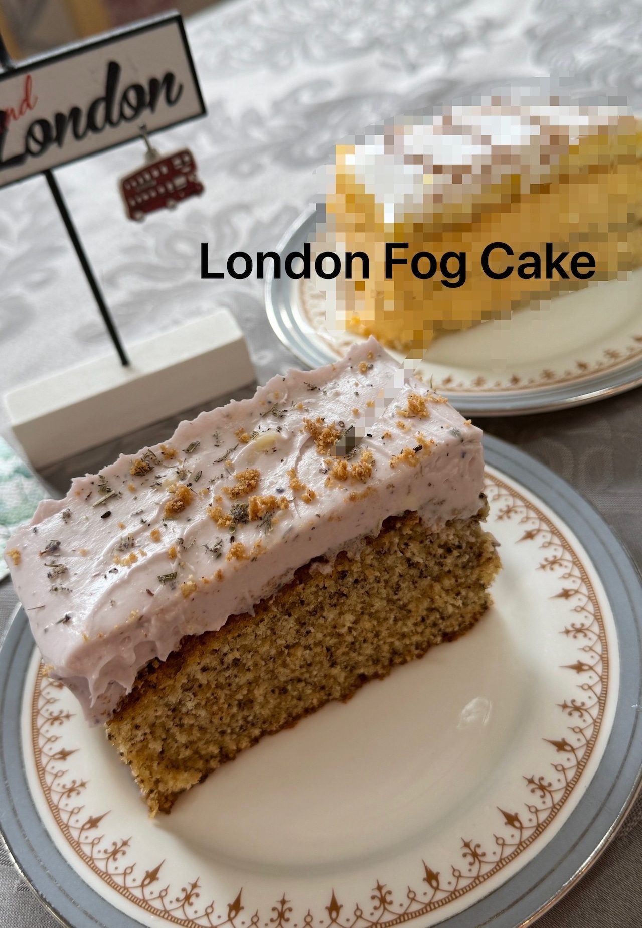 London Fog Cakeロンドンフォグケーキ
