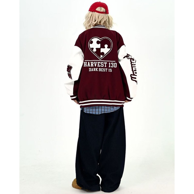 puzzle love blouson　パズルラブブルゾン　J1379