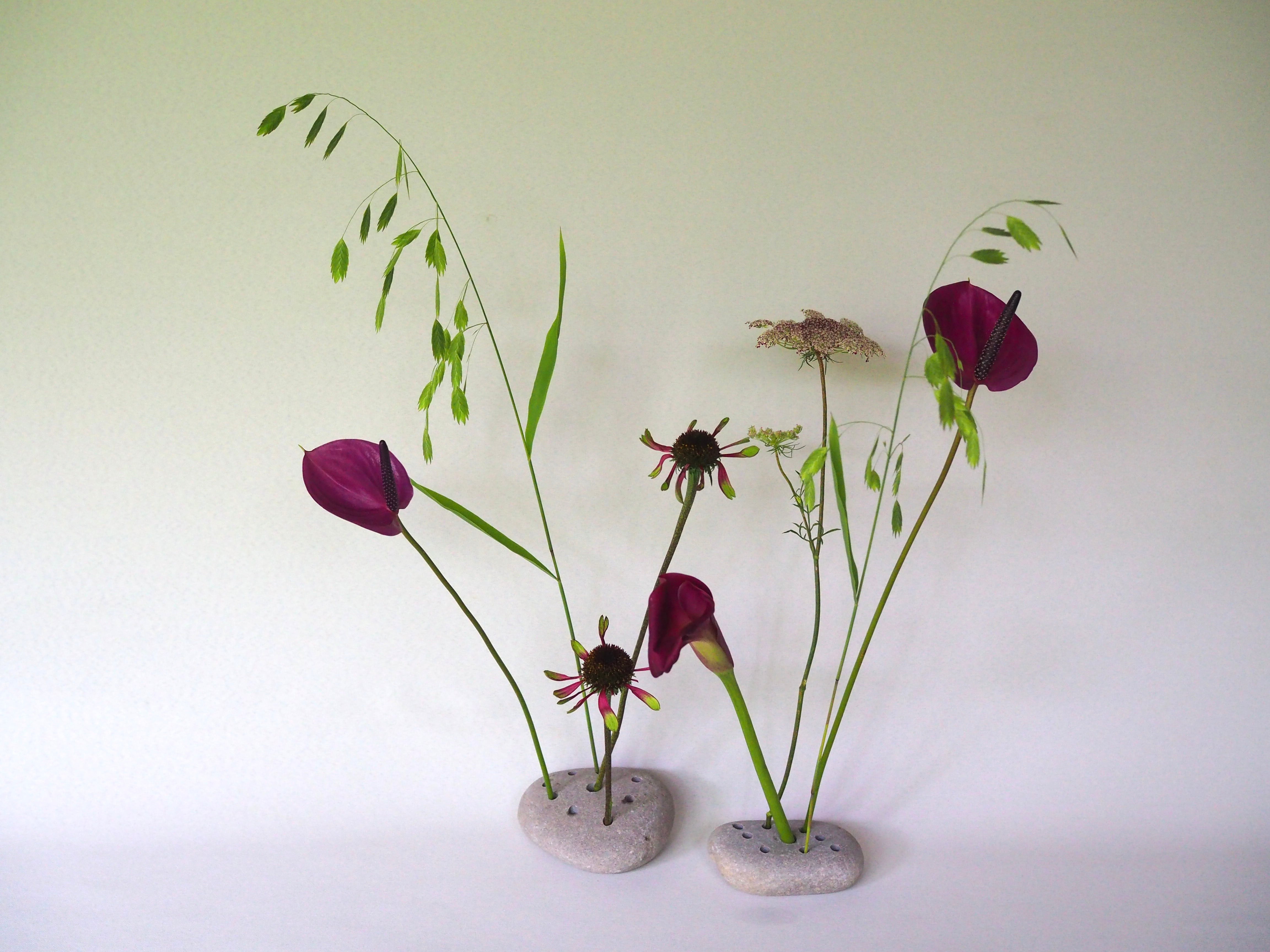 花瓶♡ おしゃれ一輪挿し黒モダン生花シンプル花器クール