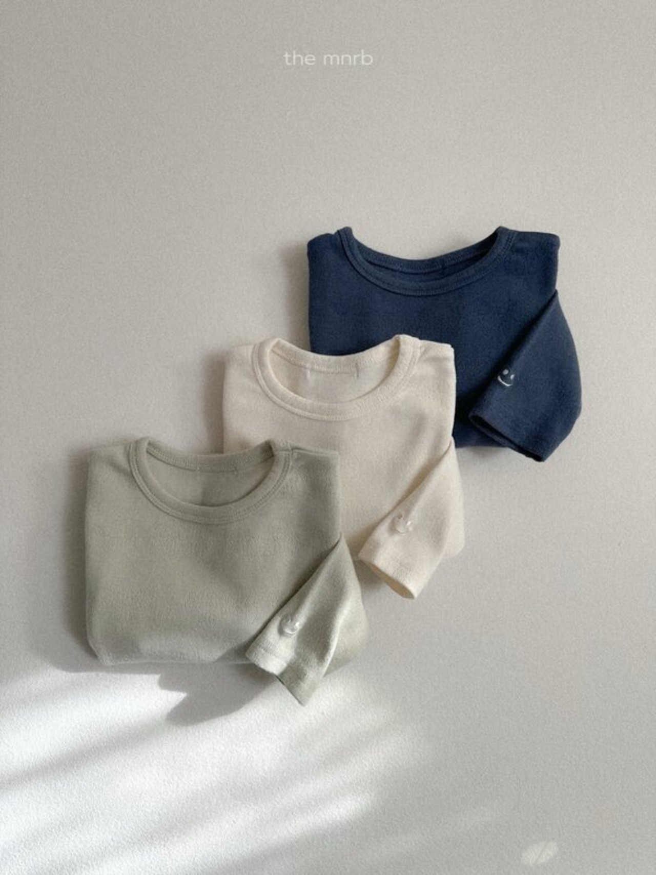 minirobe 26/SS Smile long-sleeve T-shirt