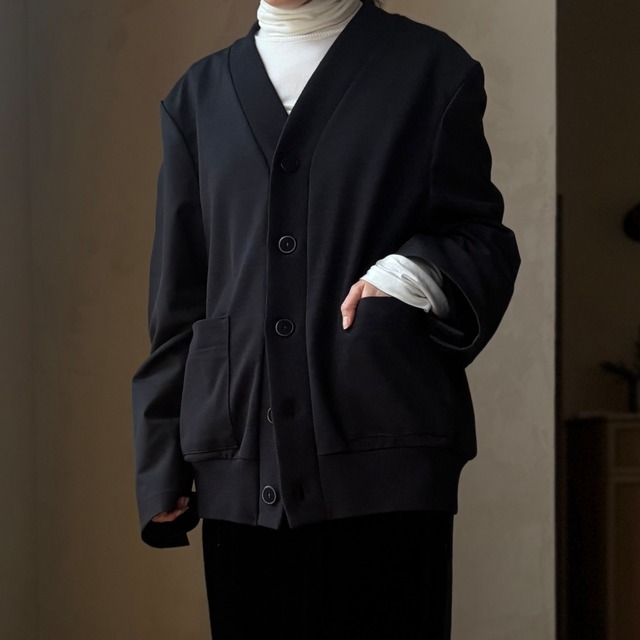 i`m here : | UN(I) FORM JERSEY : DOCKING CARDIGAN