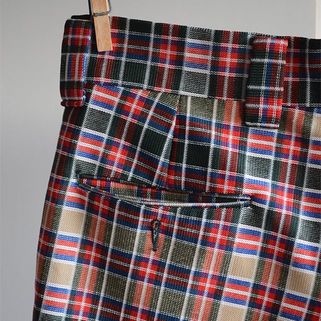 70s Levis Panatela リーバイス パナテラ チェック スラックス 70s Levis Panatela リーバイス パナテラ チェック スラックス