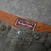 marlboro classics fade herringbone twill denim pants