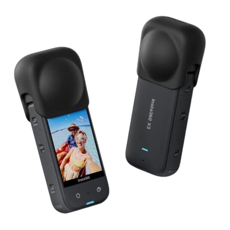 Insta360 X4/ONE X3 専用 レンズシリコン保護ケース/シリコン保護ケース