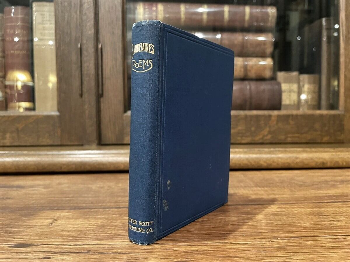 【CV471】The Poems of Charles Baudelaire / display book
