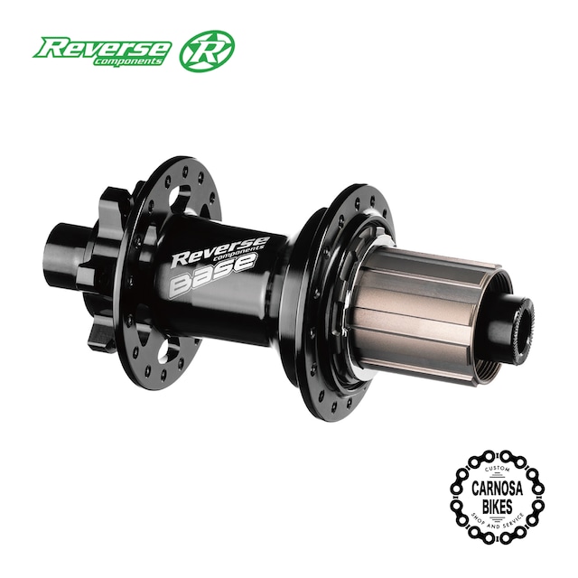 【Reverse Components】BASE Disc リアハブ 32H 142/10+12mm SHIMANO-HG用